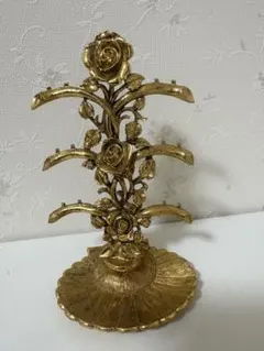 Matson マトソン ヴィンテージ ジュエリー スタンド 米国製ゴールドバラ