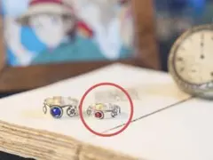 スタジオジブリ ハウルの動く城 ソフィー リング 赤シンセチック2004 21号 スタジオジブリ ハウルの動く城 ソフィー リング 赤シンセチック2004