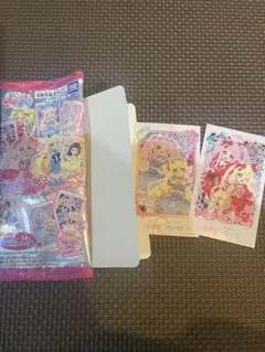 ひみつのアイプリ　ブロマイド風ステッカー　ひまり　みつき　2種