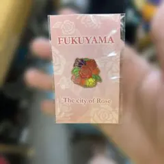 FUKUYAMA The city of Rose ピンバッジ