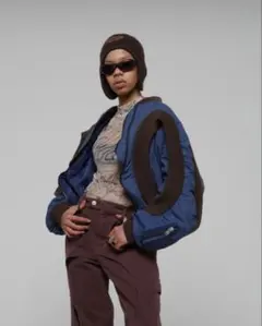 cycle by myob ma1 ma-1 ジャケット ブルー　最安