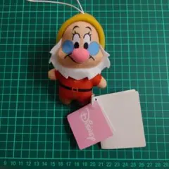 ディズニー 白雪姫 7人のこびと マスコット ぬいぐるみ タグ付