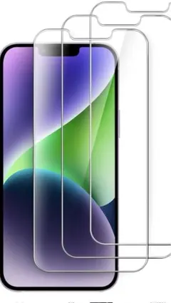 JEDirect iPhone14Plus 6.7インチ 液晶保護フィルム 3枚