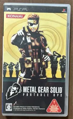 METAL GEAR SOLID PORTABLE OPS