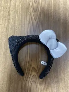 ハローキティ 猫耳カチューシャ 黒