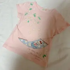 【美品】KP ニットプランナー mimiちゃん ハンモックTシャツ 110のサムネイル