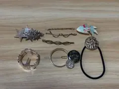 ヘアアクセサリー まとめ売り ゴールド系 韓国風