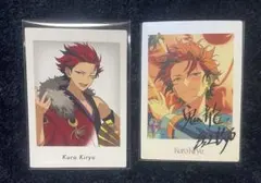 あんスタ 10th 10周年 展示会　ぱしゃっつ 購入特典 鬼龍紅郎 2点セット