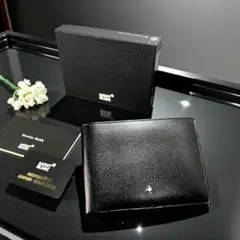 正規品＆極美品‼️ モンブラン マイスターシュテュック 二つ折り財布のサムネイル