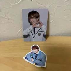 なにわ男子HARDWORK ファミクラ限定盤　フレークシール　トレカ　藤原丈一郎