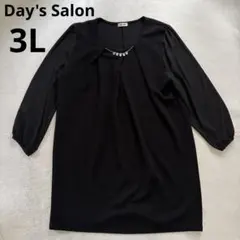 Day's Salon チュニック　ワンピース　黒　卒業式　入学式
