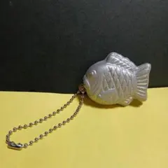 たい焼き キーホルダー シルバー
