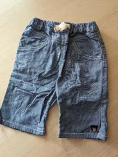 ミキハウス ダブルB くまさん 短パン 80 ハーフパンツ