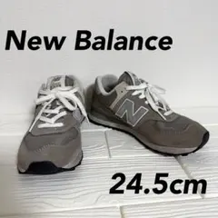 New Balance classic 574 24.5cmスエードスニーカー