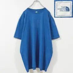 4XL相当　ザノースフェイス　ビッグロゴ　ビッグプリント　US古着　Tシャツ