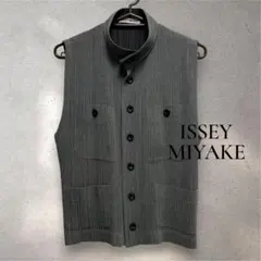 美品 HOMME PLISSE ノースリーブ ジレ ロングコート - メルカリ