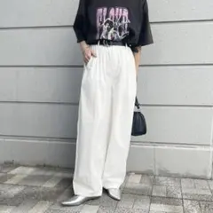 CREME SODAヴィンテージ✨スラックス ホワイト M - メルカリ