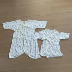 ベビー肌着 50cm2枚セットチップ&ディール