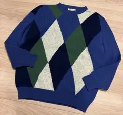 Pringle プリングル ウール ニット スコットランド製 古着 L