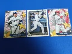 topps tokyo series 大谷翔平　３枚セット