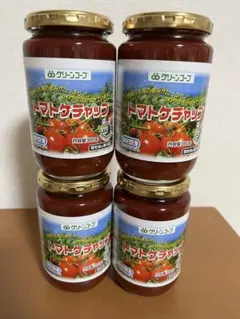 グリーンコープ　国産完熟トマト　トマトケチャップ　380g×4本　調味料のサムネイル