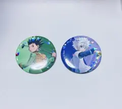 HUNTER×HUNTER ハンターハンター ゴン キルア ホログラム 缶バッジ