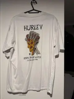 古着Hurley ピザグラフィック サーフTシャツ