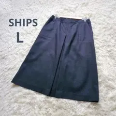 秋冬 ひざ丈スカート