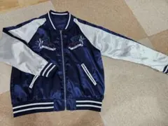 ピンクラテ PINK-latte 刺繍 ネイビー ジャケット ジャンパー