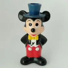 レトロなミッキーマウス　ライト付きキーホルダー