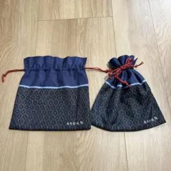 白水館巾着袋 2点セット