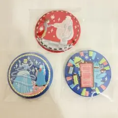 ディズニー刺繍缶バッジ2 ベイマックス　シンデレラ　モンスターズインク