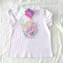 エニィファム◎ディズニー◎プリンセス◎ラプンツェル◎半袖Tシャツ◎110センチ