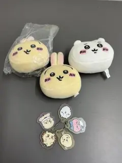 ちいかわキーホルダーセット 4 つ入り