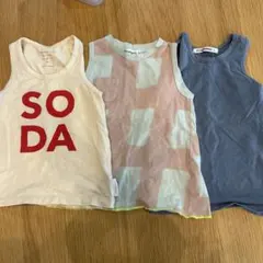 TINY COTTONS 等タンクトップ 3枚セット
