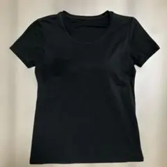 UNIQLO ユニクロ ブラクルーネックT ブラウン ブラトップ Mサイズ