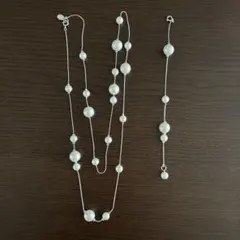 ネックレス　VENDOME青山 コットンパールネックレス