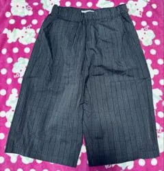 GLOBAL WORK チェック柄 ハーフパンツ M