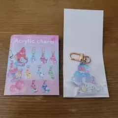 サンリオ トレーディングぷっくりアクリルチャーム シナモロール