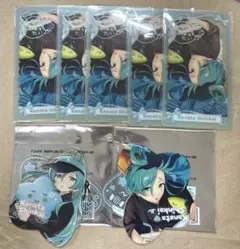 あんスタ　深海奏汰 童心珍蔵クリアカードAB、童夢クリアカード5枚の7点セット
