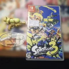 Splatoon 3 Nintendo Switch 金のスプラシューター付き