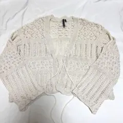 かぎ編みカーディガン Mサイズ