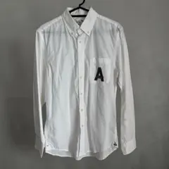 『Arnold Palmer』 アーノルドパーマー ロゴ刺繍 白シャツ 2