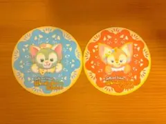 ダッフィー&フレンズ　ワンダフルキッチン　ジェラトーニ　リーナ・ベル　コースター