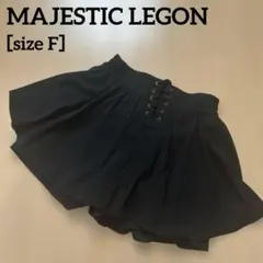 MAJESTIC LEGON スカート キュロット F ウエストゴム ショート