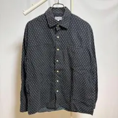 キャンディファンタジー 総柄 コットン長袖シャツ L