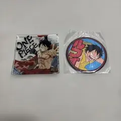 ONE PIECE 小皿 コースター 2点セット