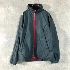 DESCENTE　ウィンドブレーカー　長袖　ネイビー　ジップアップ　メッシュのサムネイル