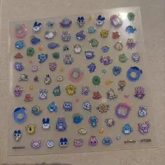 メルカリ最安値　新品　たまごっち ネイルシールコレクション デザインE