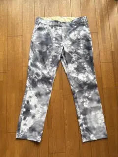 ラウドマウス メンズ ゴルフ ストレッチツイル エンボスパンツ 総柄ド